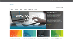 Desktop Screenshot of makemusic.com